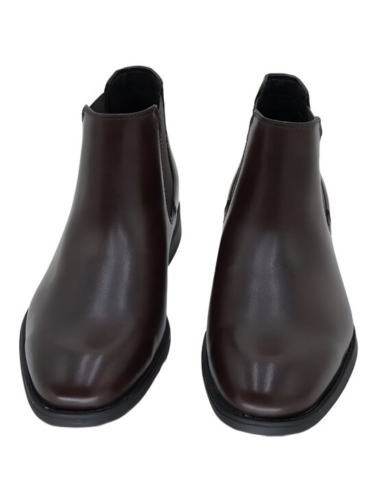 Madden Men\'s Maxxin Mid Height Chelsea Boot Dark Brown US 9.5M EU 42-43 main image 6